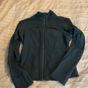 lululemon athletica Dark Teal Full-Zip Athletic Jacket size 6
